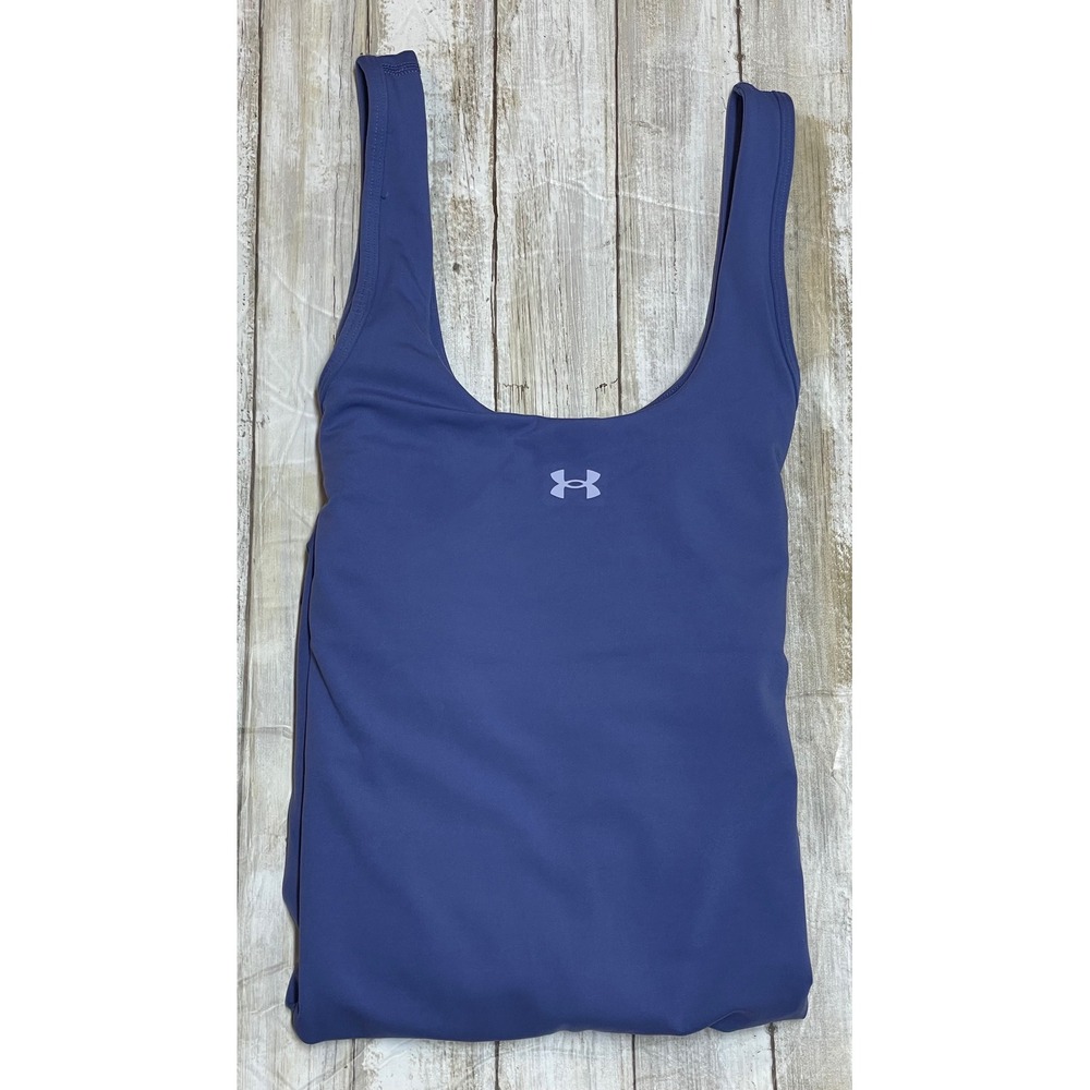 Under Armour Fitted Motion Dress Sleeveless Athletic Blue Medium NWT‎
